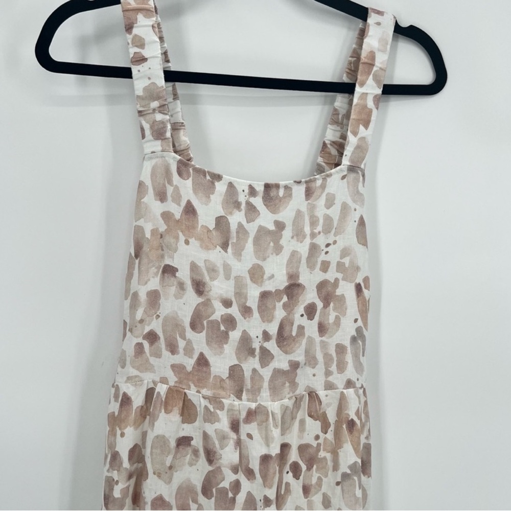 Ele Bella Dahl Scrunch Strap Tiered Midi Dress Sleeveless 
Sundress Racerback M - Picture 3 of 9